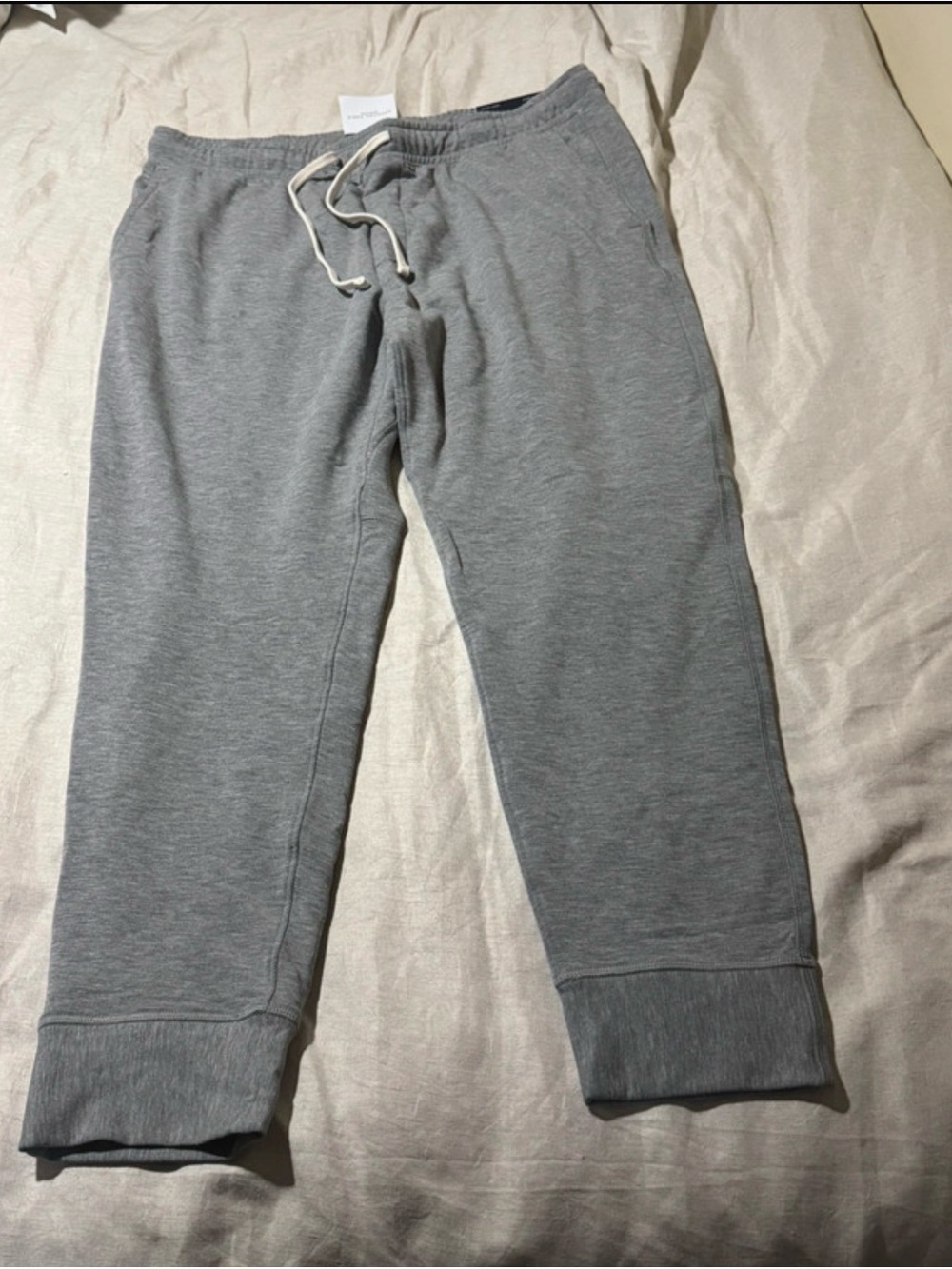 American Eagle AE Cozy Jogger Sweatpants Gray Size L Nwt